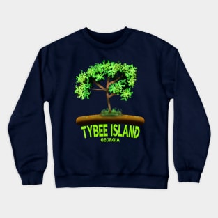 Tybee Island Georgia Crewneck Sweatshirt